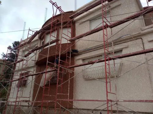 Monocouche facades 