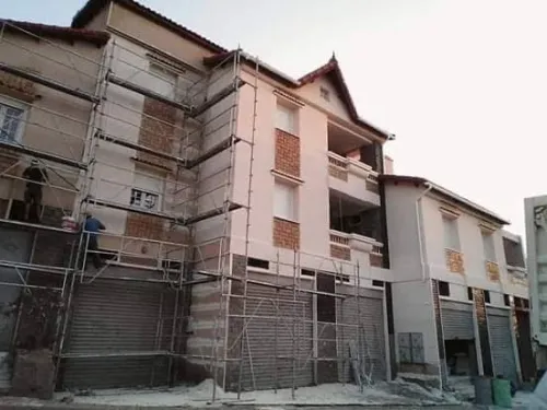 Monocouche facades 