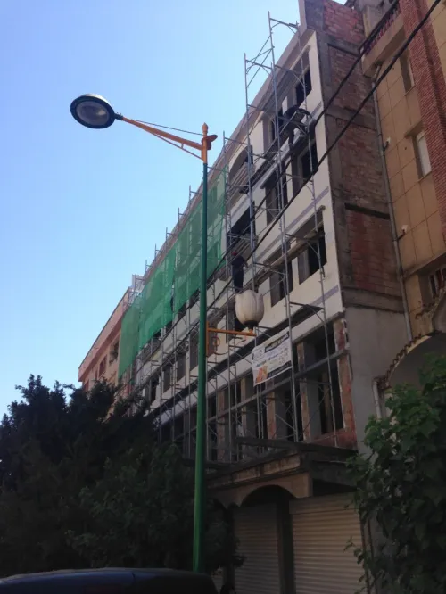 Monocouche facades 