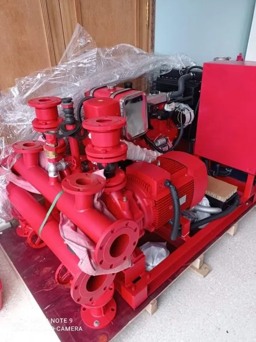 STATION RELEVAGE STATION POMPAGE POMPE ELECTROPOMPE JOKEY DIESEL ESSENC EAU INCENDIE KIT SURPRESSION