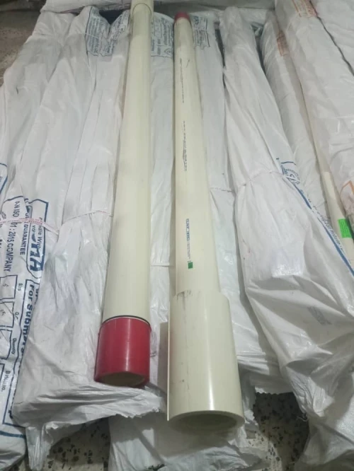  Tube UPVC forage Colonne montante Acier Inox Bride Pompe