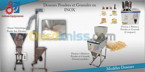 DOSEUSE POUDRES - GRAINS - PATE    SEMI AUTO - AUTOMATIQUE