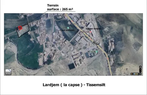 Vente Terrain Tissemsilt Lardjem