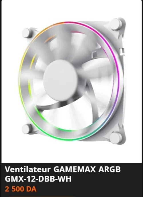 case gaming gamemax vista aw 5 fan