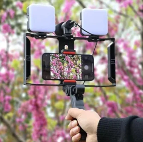 طقم البث والتصوير AY-49X Live Broadcast Vlogging Kit
