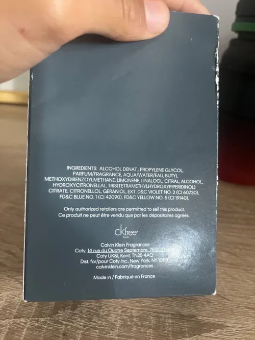 parfum Calvin Klein