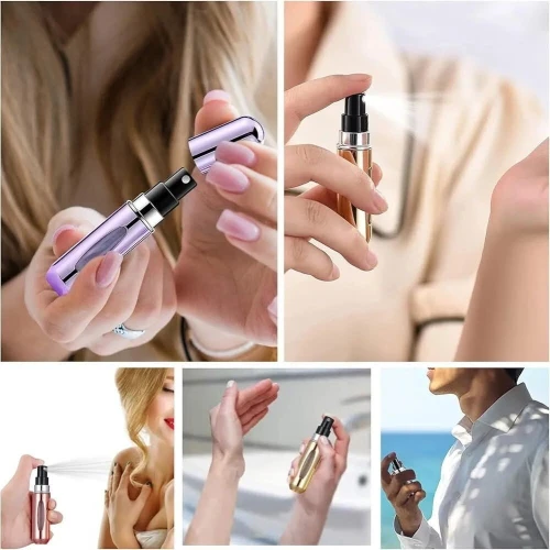 Flacon de parfum vaporisateur rechargeable