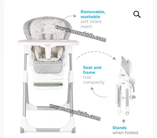 Chaise haute joie Solde+matelas bébé