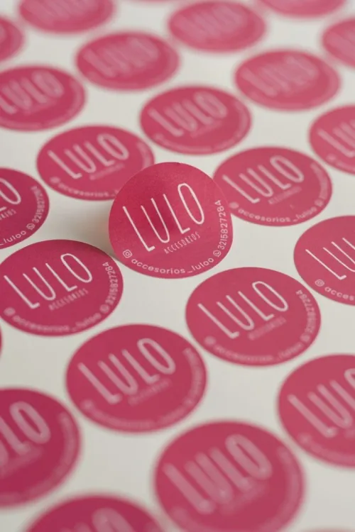 stickers étiquette personnalisé