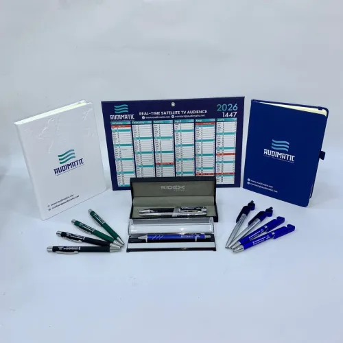 Pack Entreprise (calendrier coffret bloc note flyer stylo...)