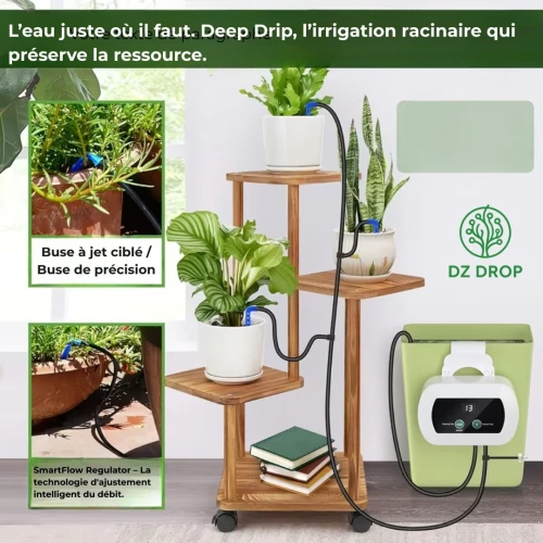 Arrosage Goutte-à-Goutte Intelligent USB