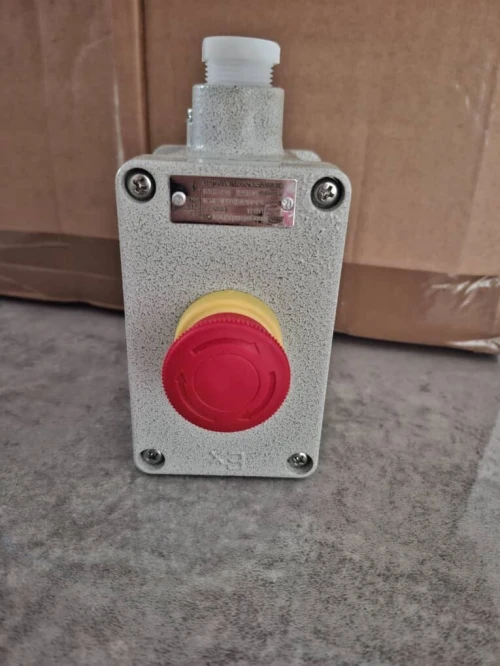 Bouton marche arrêt et arrêt d urgence atex