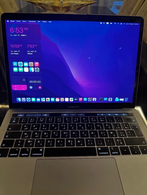 MacBook pro 2019 (avec windows system)