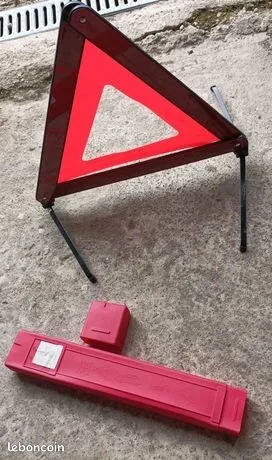 7 Triangle d'urgence d'origine .