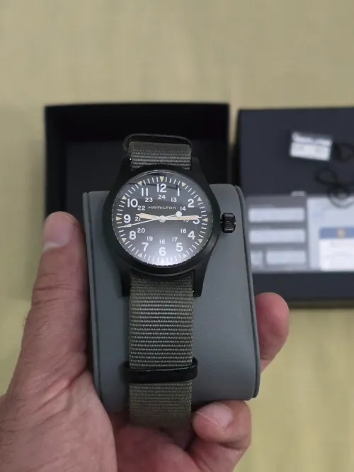 Hamilton Khaki Field black