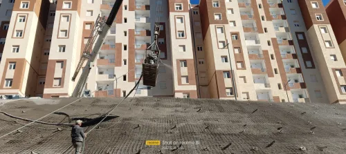 Béton projeté