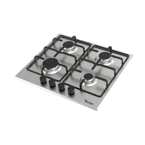 LOT 02 Tables de cuisson / 28 alf DA / CONDOR a GAZ - TERRA - 4 feux Inox