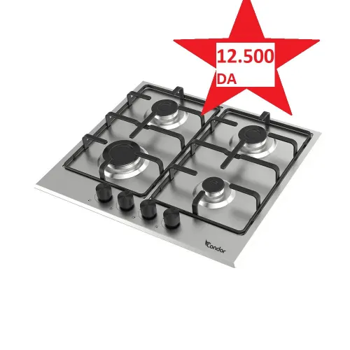 LIQUIDATION 12.500 DA /Condor / PLAQUE chauffante sous Garantie/ 4 feux à GAZ /