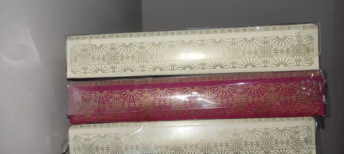 Boite emballage papier décor 
