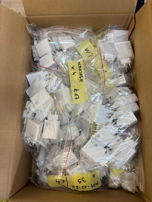 Lot des chargeurs Samsung Huawei Xiaomi appel original 