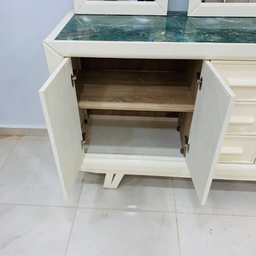 Bahut 180 cm en bois hêtre