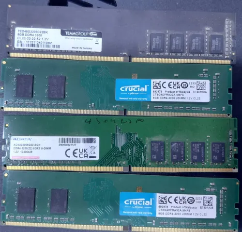 Ram DDR4 8Gb Used