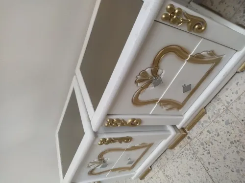 Chambre a coucher blanche 6 porte 