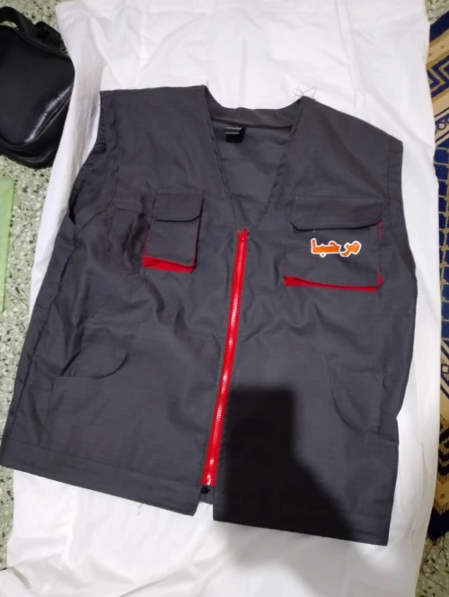 Gilet pour la sérigraphie