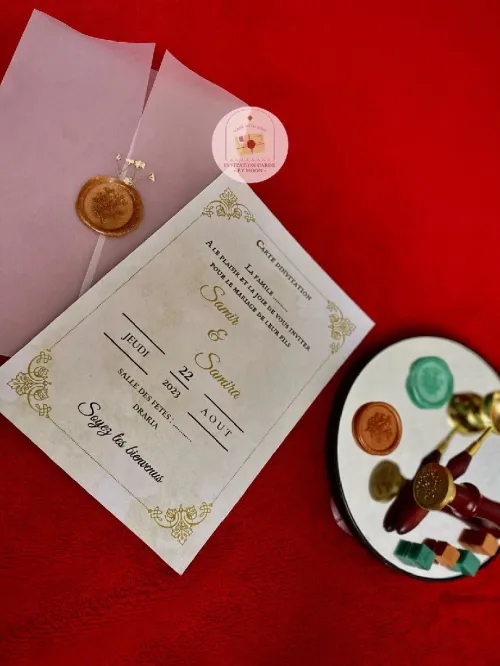 Carte d'invitation 