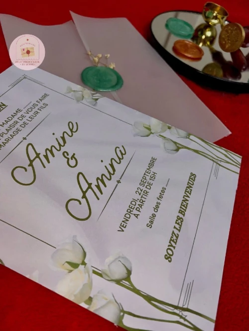 Carte d'invitation 