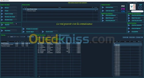 Logiciel école privée 