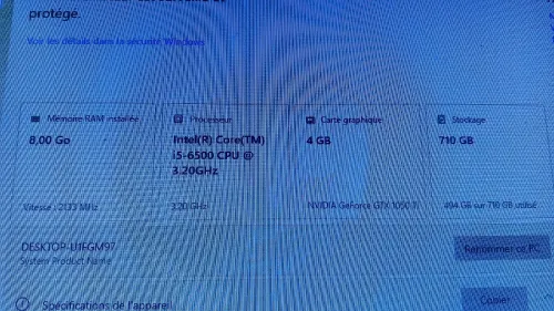 GTX 1050 TI , i5-6500 , 8GB RAM DDR4 (4+4)Rgb , PSU 400W