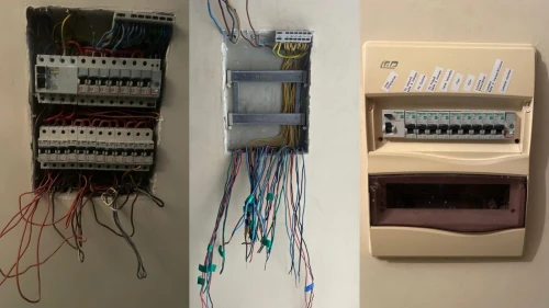 Électricien / électricité Travaille au standard européens