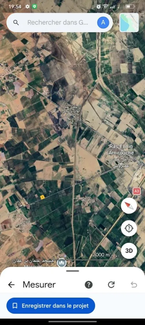 Vente Terrain Agricole Mascara Ras ain amirouche