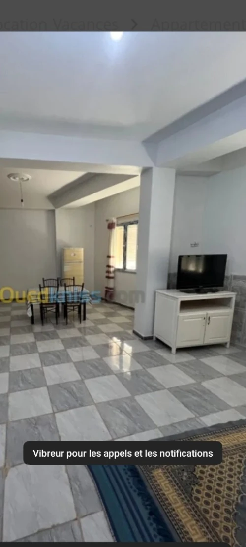 Location Appartement Niveau de villa F2 F3 Mostaganem Mostaganem
