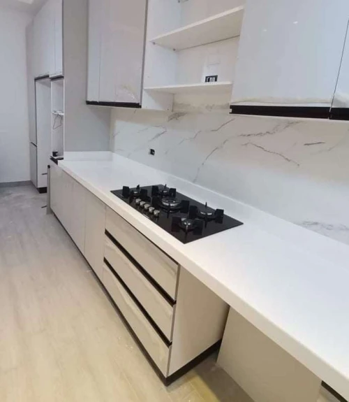 Plan de travail cuisine en CORIAN سطح مطبخ