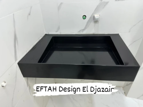 Lavabo sur mesure en Corian