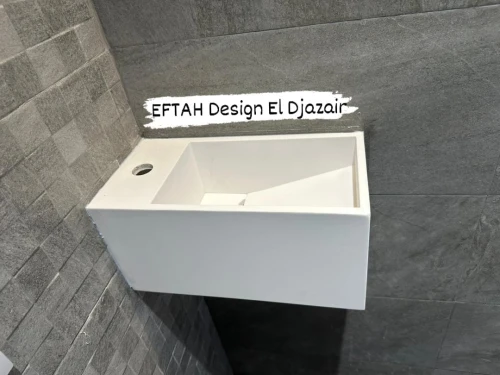 Lave mains sur mesure en Corian