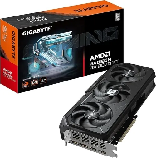 RX 9070 XT Gaming OC 16G GIGABYTE Radeon (En configuration seulement)