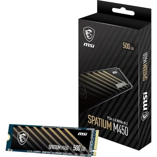 SSD 500GB NVME MSI SPATIUM M450 (En configuration seulement)