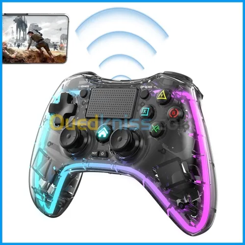 Wireless Gamepad Bluetooth Controller Joystick Dual Vibration JoyPad for PS4 PS4 Pro PS4 PS 3