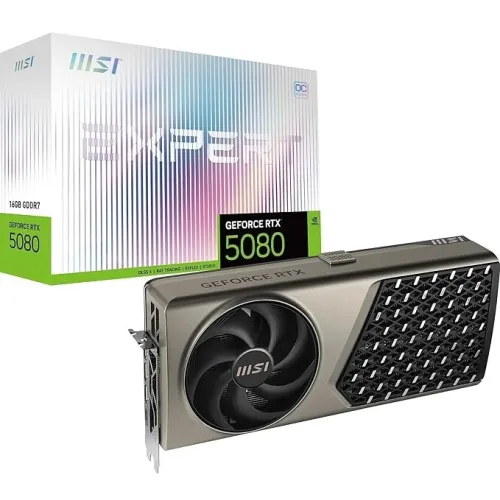 RTX 5080 Expert OC 16GB MSI 2 FANS