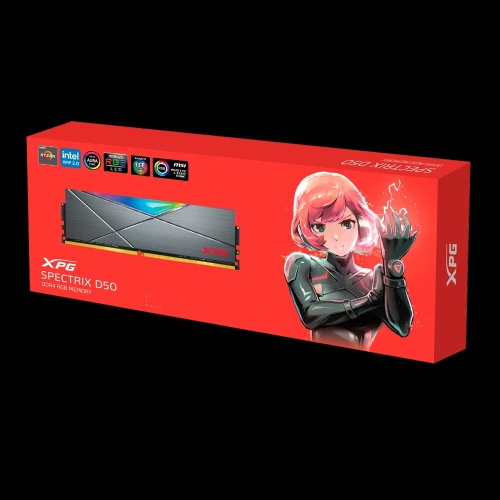 RAM 8GB 3200MHZ XPG RGB SPECTRIX D50(En configuration seulement)