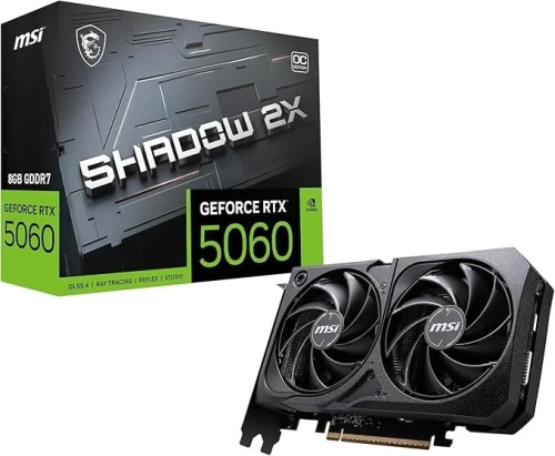 RTX 5060 8G Shadow 2X OC MSI(En configuration seulement)