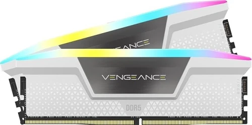 RAM DDR5 32GB(2X16GB) 6000MT/S CORSAIR Vengeance RGB  (En configuration seulement)