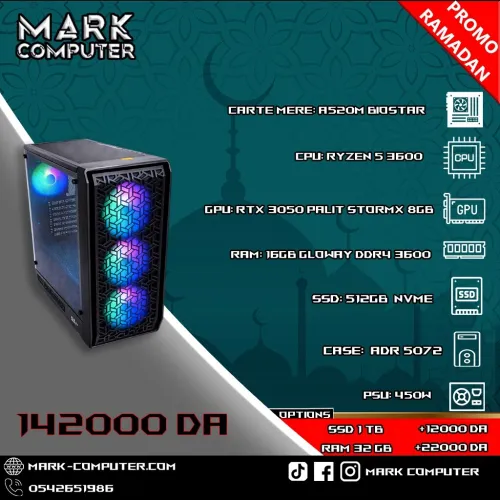 RYZEN 5 3500X + RTX 3050