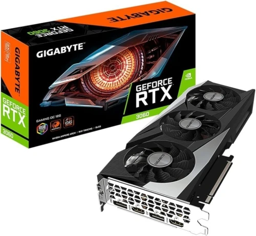 RTX 3060 GAMING OC 12G Gigabyte GeForce(En configuration seulement)