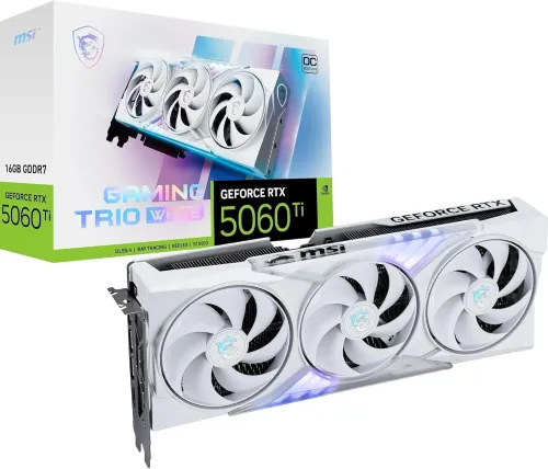 RTX 5060 TI MSI TRIO WHITE 16GB