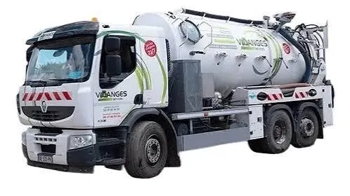 Camion vidange débouché