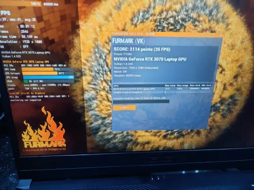 ASUS F15 RTX 3070